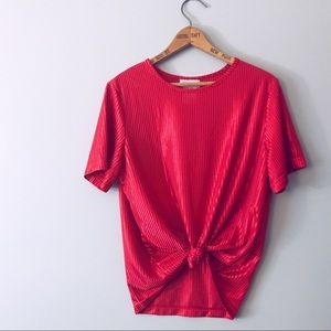 [Vintage] Willow Ridge Silky Stripe T Shirt